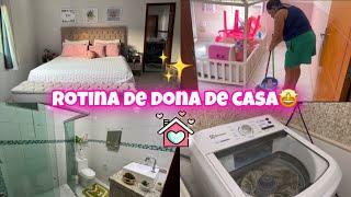 ROTINA DE DONA DE CASA 🫶 DEIXEI TUDO LIMPINHO E CHEIROSO | CAMA POSTA. Lar da Elzi…