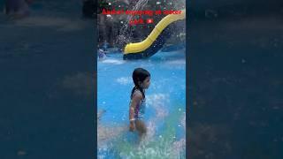 AASHVI ENJOYING AT WATERPARK VIETNAM  #reels #love #cutebaby