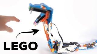 I Built a LEGO Snake Robot to Freak People Out! [ LEGO BOOST ]