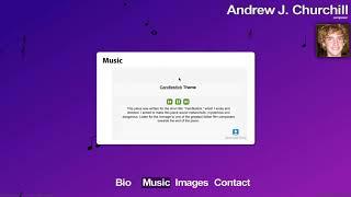 Demo - Composer Portfolio Website (2010)