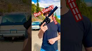 This is why Your Suppressor isn’t Silent!  #shortsvideo (legal Suppressor YT Gestapo) 🫡
