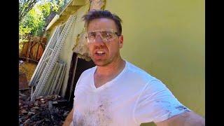 Chimney takedown (not easy!)