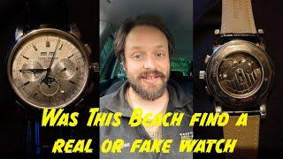 Was the £150k watch I found metal detecting real or fake