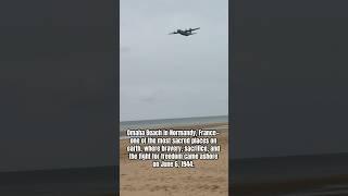 Omaha Beach in Normandy, France—one of the most sacred places on earth.  #heroes #thankyou