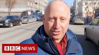 Under surveillance while reporting on future of Putin's Russia - BBC News