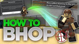 How to BHOP and LEAPSLIDE in Phantom Forces (New Movement Guide)