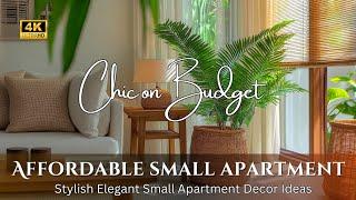 Affordable Luxury: Stylish Small Apartment Decor Ideas for an Elegant, Efficient Space!