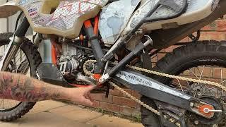 Swiftkicker installed on KTM 500EXC