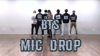 BTS - MIC Drop (Slow Mirrored Dance Tutorial)