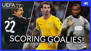 Ivan PROVEDEL's & the other FIVE #UCL GOALS scored by GOALKEEPERS