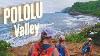 (NEW Restrictions-2024) Hiking Pololu Valley Lookout | Big Island of Hawaii Hiking