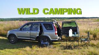 Honda CR-V * WILD CAMPING and EXPLORING *