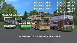 [OMSI 2] MAN SD/NL/NG Manual Transmissions Pack