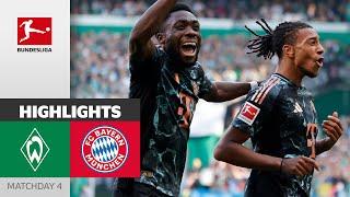 Olise ON FIRE! | SV Werder Bremen - FC Bayern München 0-5 | Highlights | Matchday 4 – Bundesliga