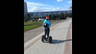 Segway. Минск. Национальная библиотека Беларуси