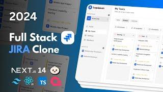 Build a Jira Clone With Nextjs, React, Tailwind, Hono.js | Part 1/2 (2024)