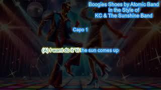 Boogie Shoes (capo1) by Atomic Band in the style of KC & The Sunshine Band play along