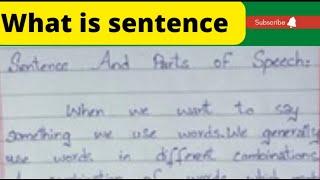 What is sentence?||Silent Writer