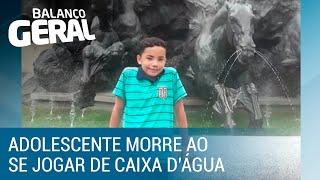 Adolescente morre ao se jogar de caixa d'água por sofrer bullying