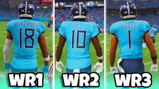 I Put Every Top 5 Wide Receiver onto the Worst Team in the NFL!
