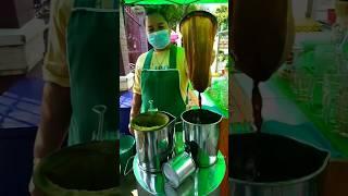 Must Try ! Refreshing Thai Matcha Green Tea - Thailand Street Cafe | Bangkok #shorts #matcha