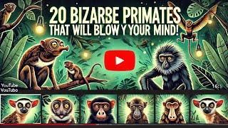 20 Bizarre Primates That Will Blow Your Mind!