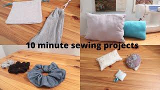 10 Minute Sewing Projects | Quick And Easy DIY's