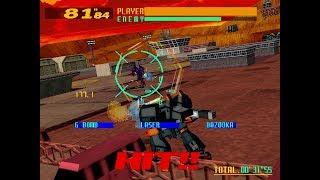 Virtual On: Cyber Troopers arcade 1cc 60fps