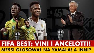 FIFA BEST: VINICIUS I ANCELOTTI! GŁOSOWAŁEM NA CARVAJALA I XABIEGO ALONSO. MESSI NA YAMALA. A INNI?