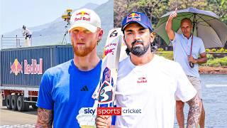 Nasser joins Stokes and Rahul for Impossible Batting Challenge 