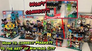 How to Arrange Ninjago City 70620, 70657, 71741, 71799