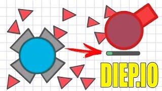 ПЕРВЫЙ РАЗ В DIEP.IO | Новичек тащит