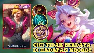 CICI TIDAK BERDAYA DI HADAPAN X.BORG‼️INI BUKTINYA‼️- BEST BUILD XBORG 2025