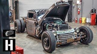 Homebuilt Turbo Diesel 1949 Ford Dually Hot Rod