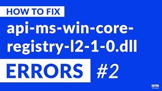 api-ms-win-core-registry-l2-1-0.dll Missing Error on Windows | 2020 | Fix #2