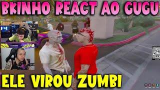 BKINHO REACT AO GUGU VIRANDO ZUMBI #bkinho #gugurp #tropadaturquia #meninasgtarpclips