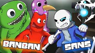 GARTEN OF BANBAN vs SANS (Undertale Animation as BanBan)