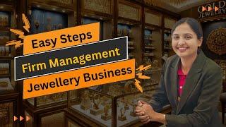 Firm Management in Jewellery Business with Online Munim Jewellery Software ! Detailed video