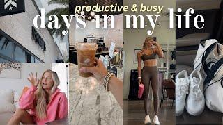 VLOG: barry's workout, ways to romanticize your routine, productive work days + chatting!