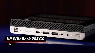 Deutlich geschrumpft: HP EliteDesk 705 G4 im Test