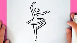 HOW TO DRAW A BALLERINA