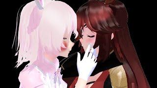 [MMD x FNAF] I luv it - Mangle and fem!Foxy