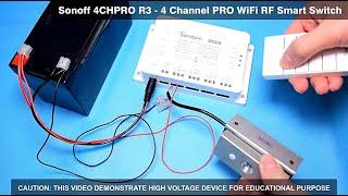 Sonoff 4CHPRO R3 Application & Installation Guide (4 Channel PRO WiFi RF Smart Switch)