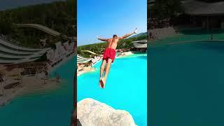 Как прыгнуть со скалы в Blue Tree Phuket #bluetreephuket #cliffdiving