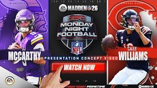 Madden 26 | Monday Night Primetime (ESPN) Vikings vs. Bears (Concept)