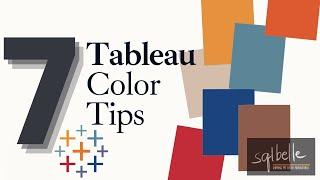 7 Tableau Color Tips - shortcuts, custom color palette, color blindness resources | sqlbelle