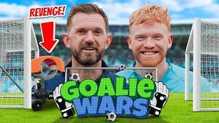 GOALIE WARS: Can Mark get REVENGE on @powerandprecision with the BALL LAUNCHER?