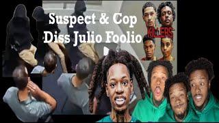 Julio Foolio Murderer Interrogated: Cop Disrespect Foolio & Laugh with Suspect (Alleged)