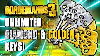 EASY and FAST UNLIMITED Diamond/Golden Key Exploit 2024! - Borderlands 3