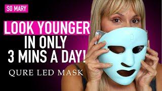 ⭐️ Younger Skin Only 3 Min a Day  | Qure LED Mask |  Skin Obsessed Mary